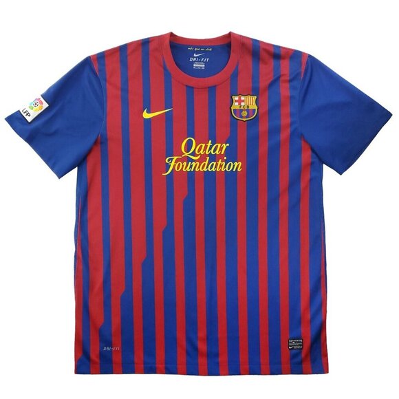 FC Barcelona Soccer Jersey Nike Dri-Fit FCB 2011/2012 Home Shirt Men's XXL - Picture 1 of 11